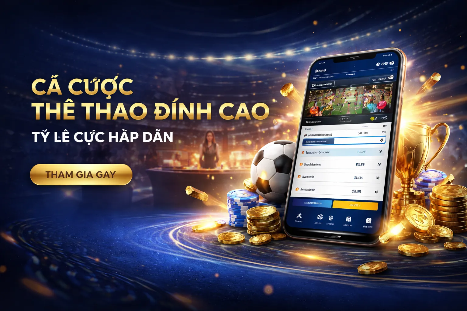 Sòng bạc trực tuyến gatructiep67